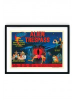 Alien Trespass Retro Film Poster